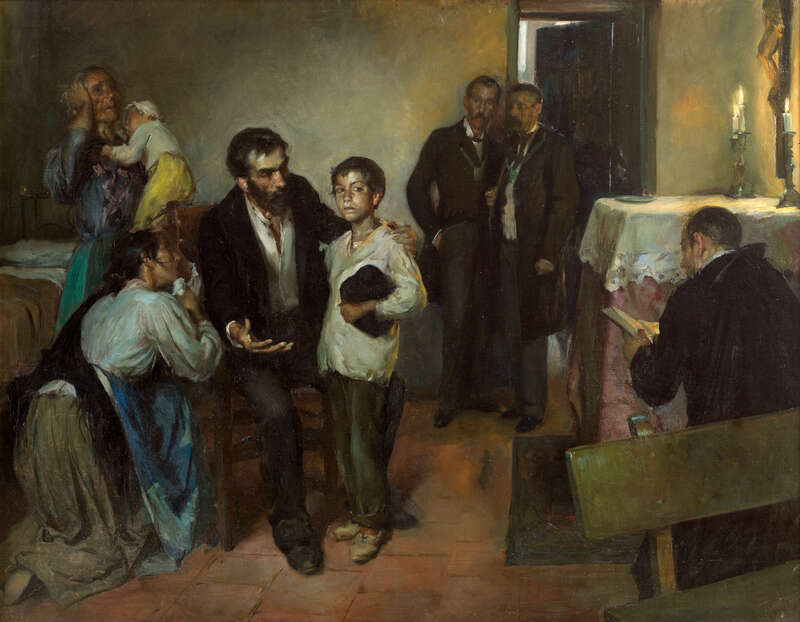The Family of the Anarchist on the Day of the Execution